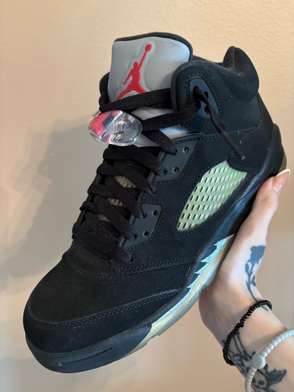 Air Jordan 5 Retro OG BG 'Black Metallic' 2016
